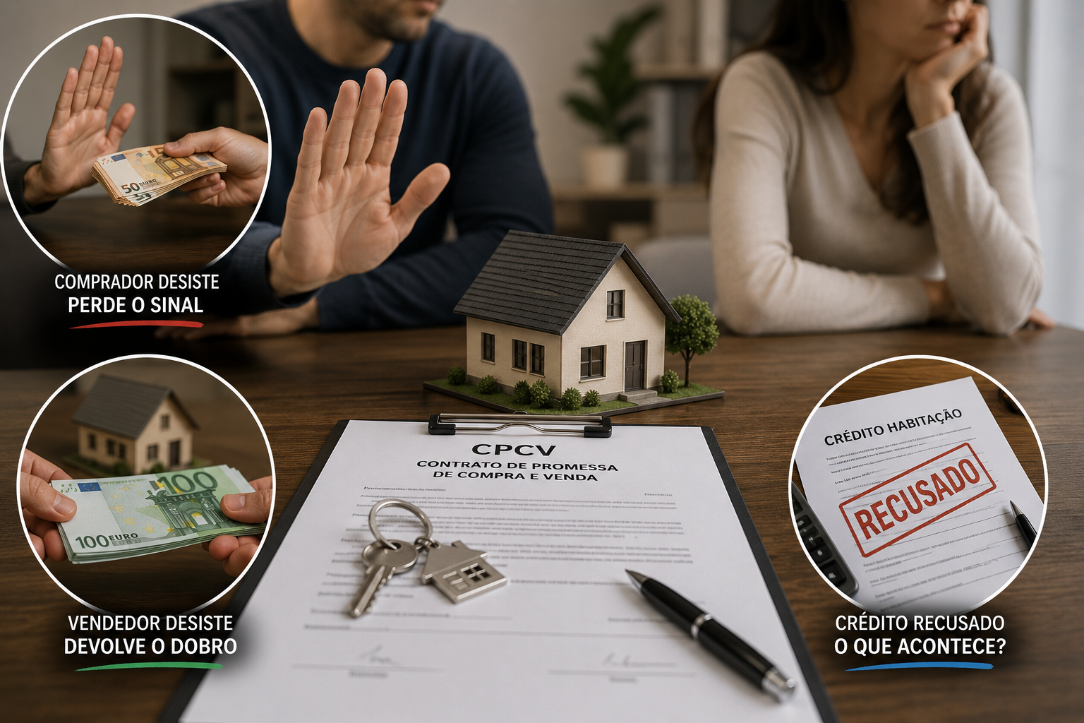Desistir do CPCV: quando se perde o sinal da casa?